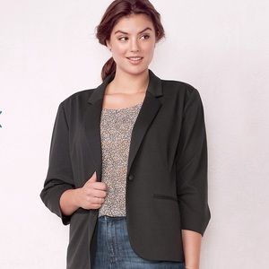 Plus size blazer